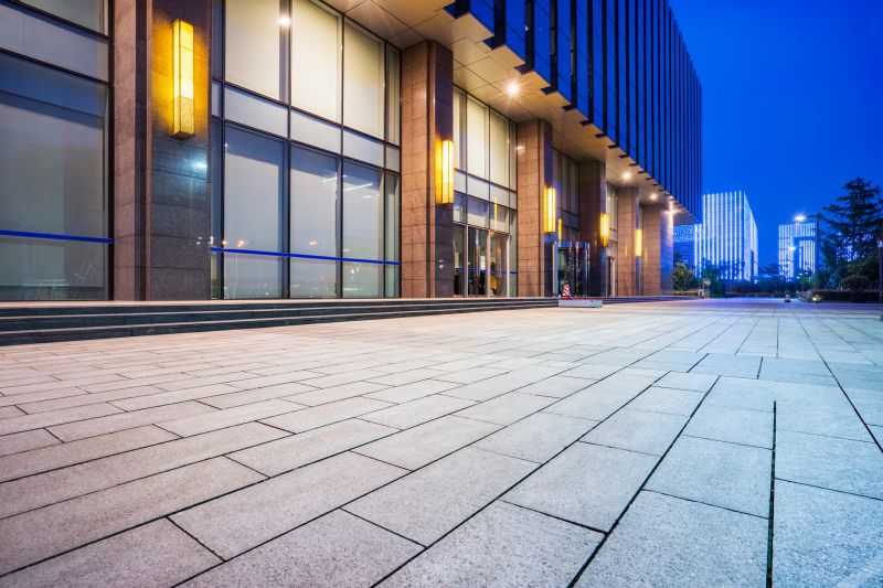 Completed Exterior Lighting