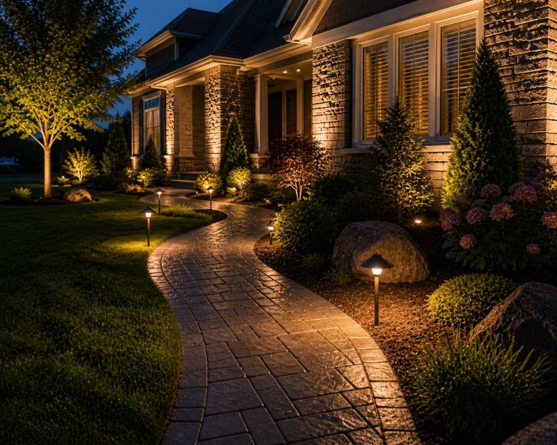 Landscape Lighting Installation in Kansas City, KS